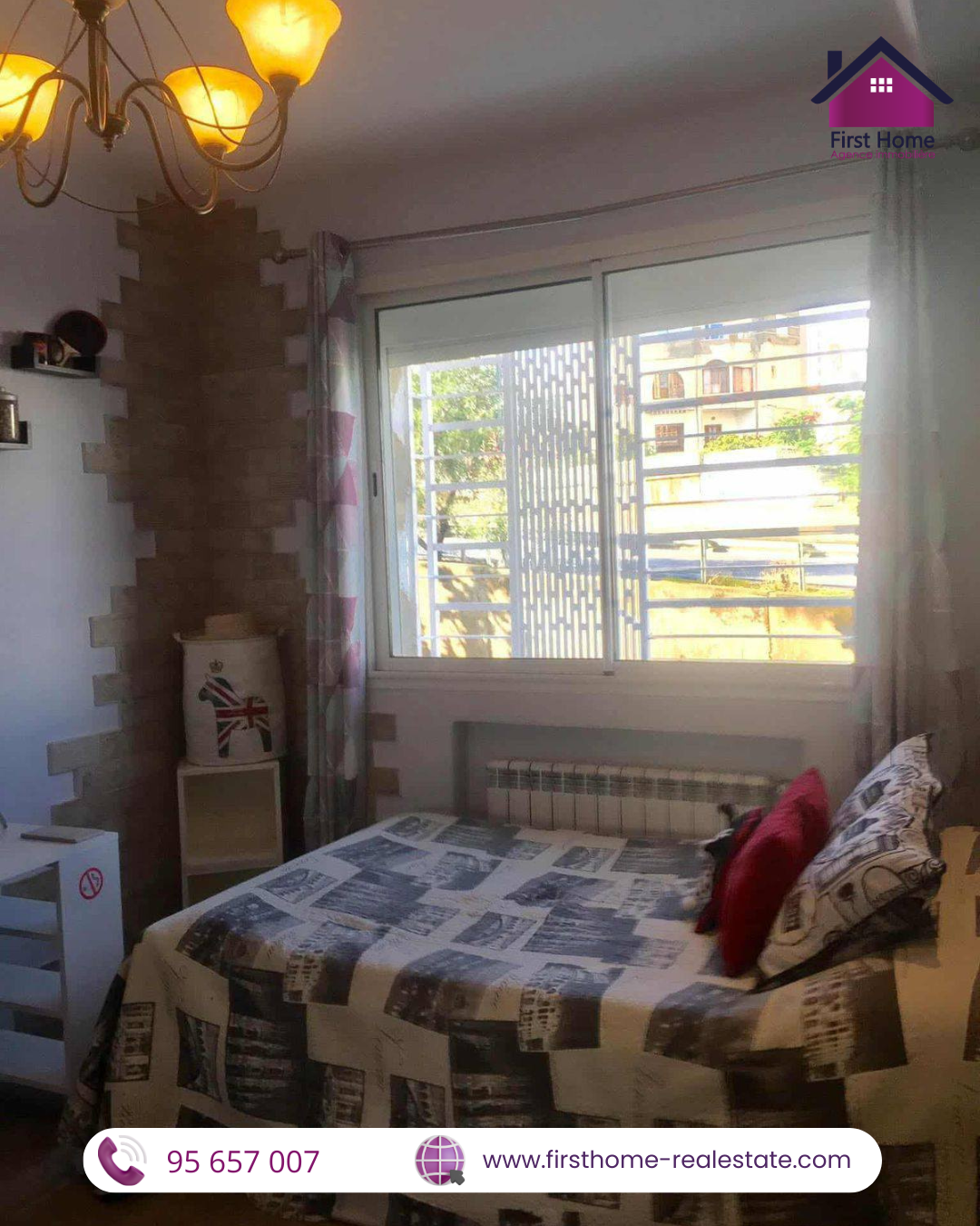 Ariana Ville&nbsp;El Menzah 7&nbsp;Vente&nbsp;Appart. 4 pi�ces&nbsp;Appart s3 menzah