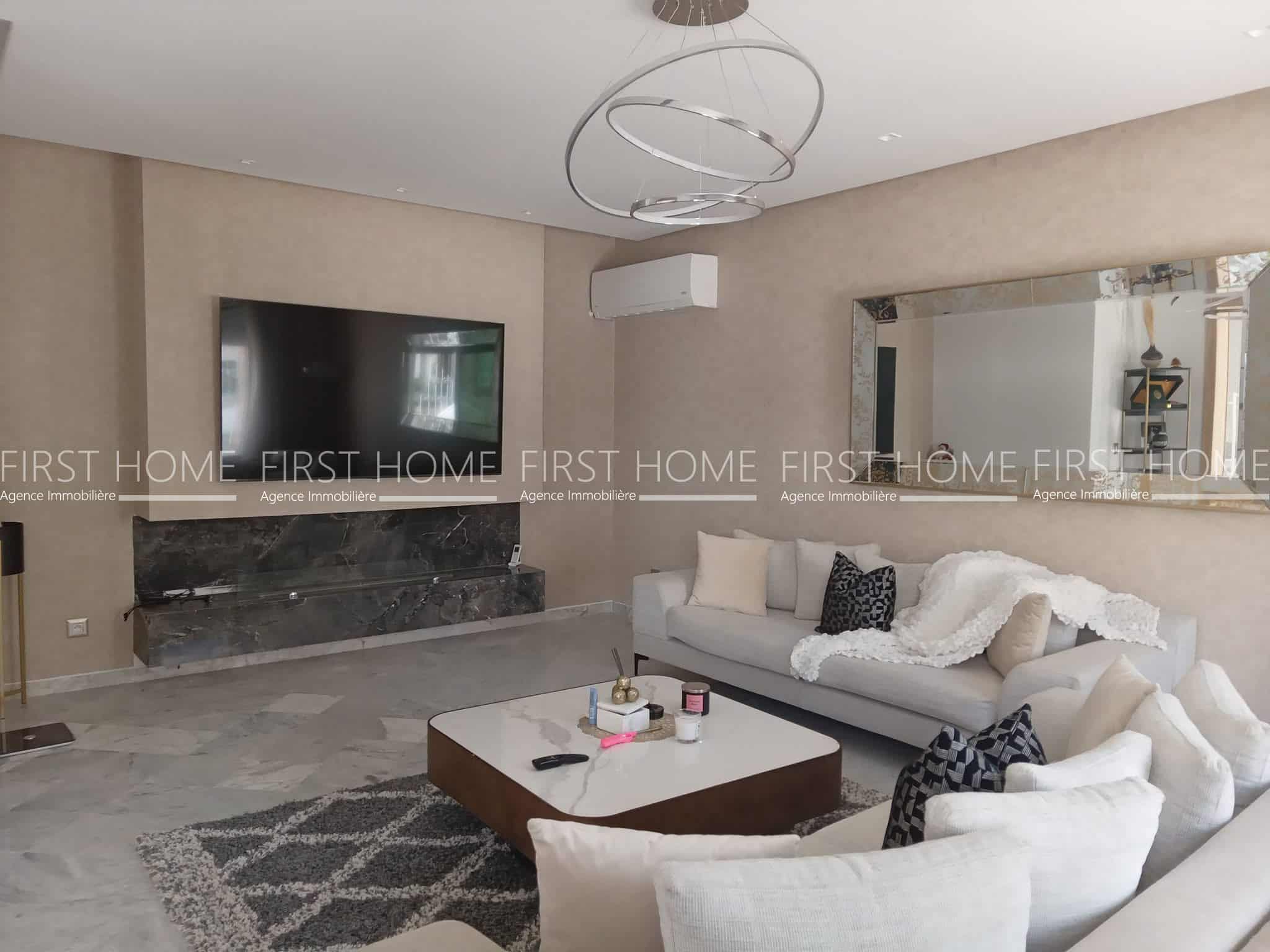 La Marsa&nbsp;Gammart&nbsp;Vente&nbsp;Maisons&nbsp;Triplex haut standing gammarth