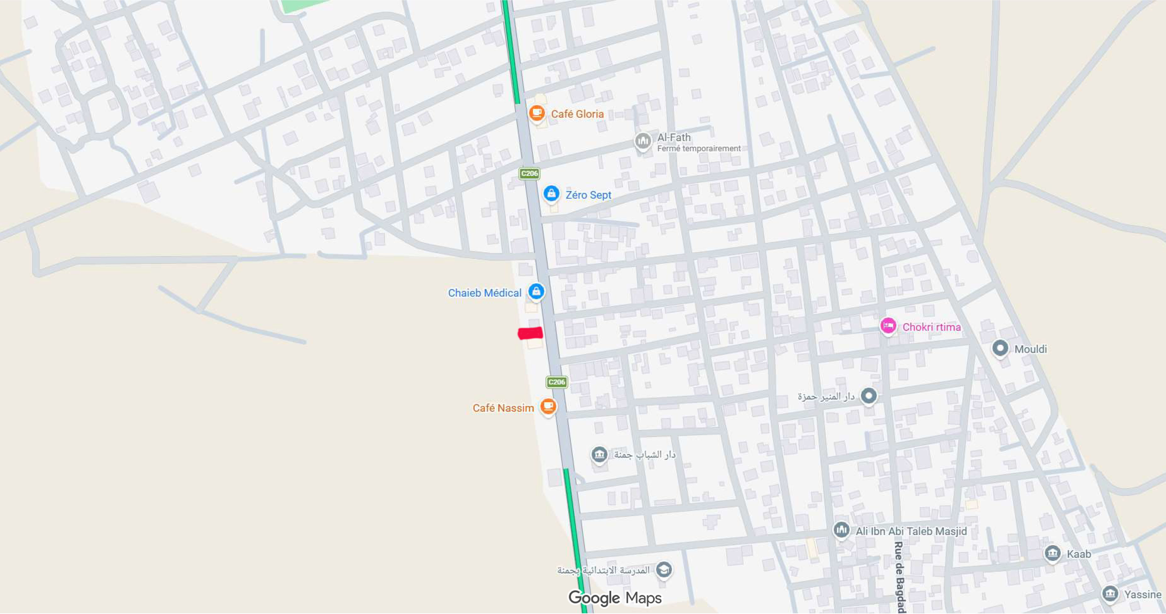 Kebili Sud&nbsp;Jemna&nbsp;Terrain&nbsp;Terrain nu&nbsp;Excellent terrain nu affaires et commerce � jemna