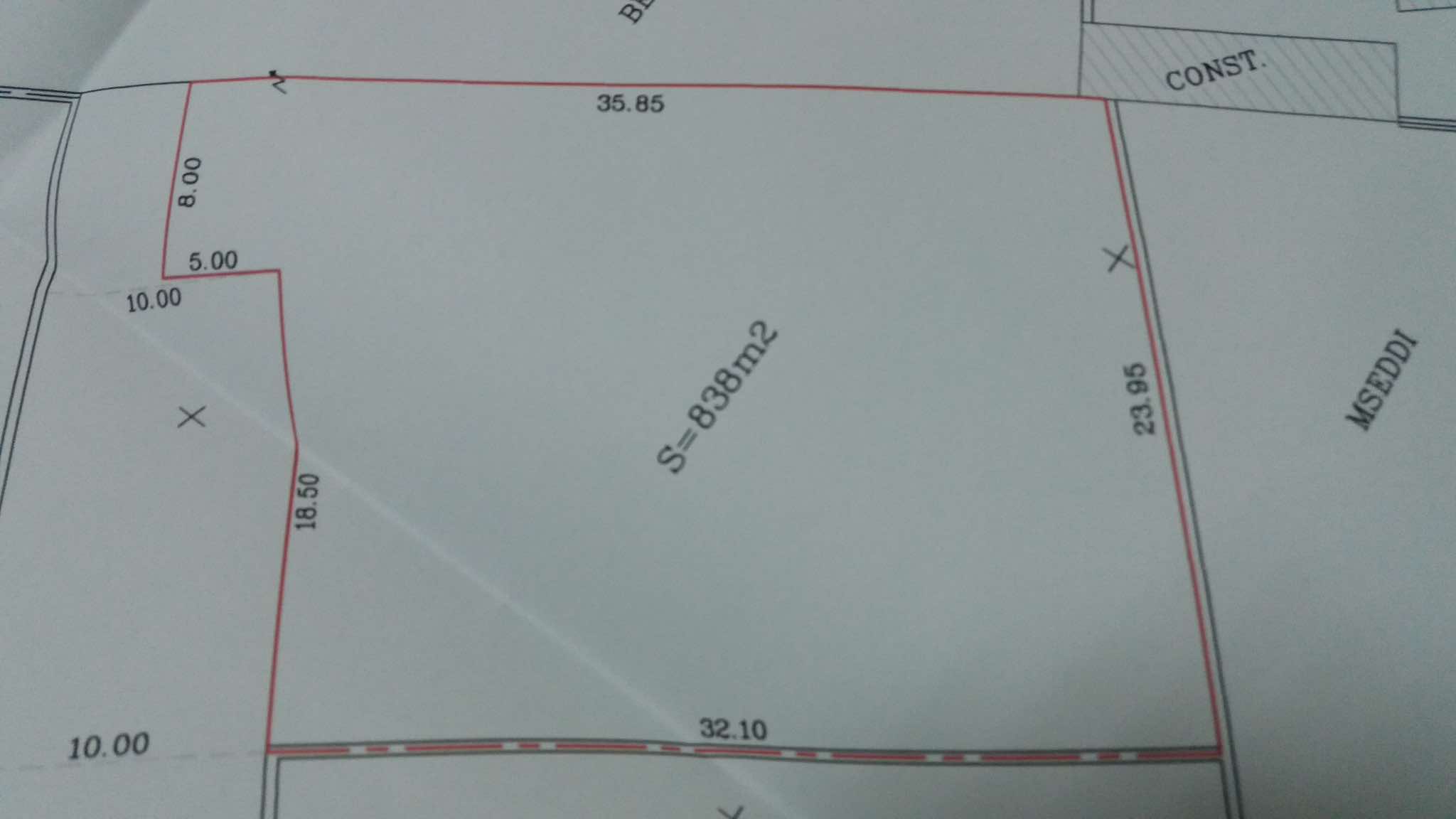 Sfax Sud&nbsp;Merkez Ouali&nbsp;Terrain&nbsp;Terrain nu&nbsp;Bonne opprtunit� � lafrane