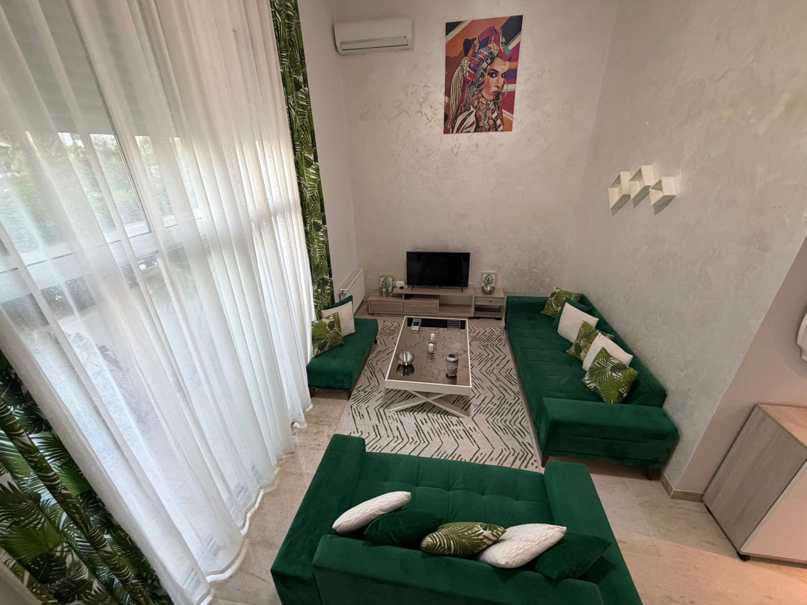 La Marsa&nbsp;Sidi Daoud&nbsp;Location&nbsp;Appart. 4 pi�ces&nbsp;Superbe duplex meubl� � sidi daoud la marsa