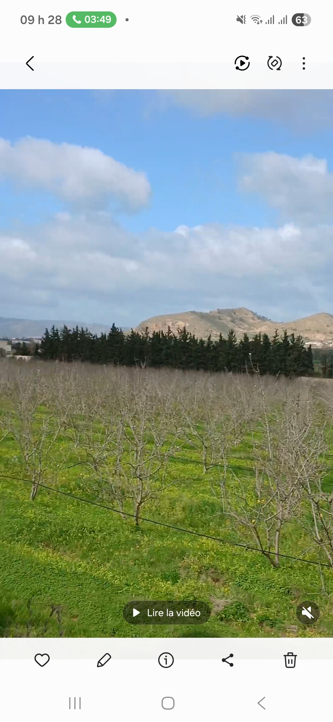 Jedaida&nbsp;Chaouat&nbsp;Terrain&nbsp;Terrain agricole&nbsp;Terrain agricole jedaida chouat avec sondage