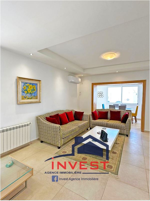 La Marsa&nbsp;Gammart&nbsp;Location&nbsp;Duplex&nbsp;Duplex s2 vue mer meubl� au golden tulip