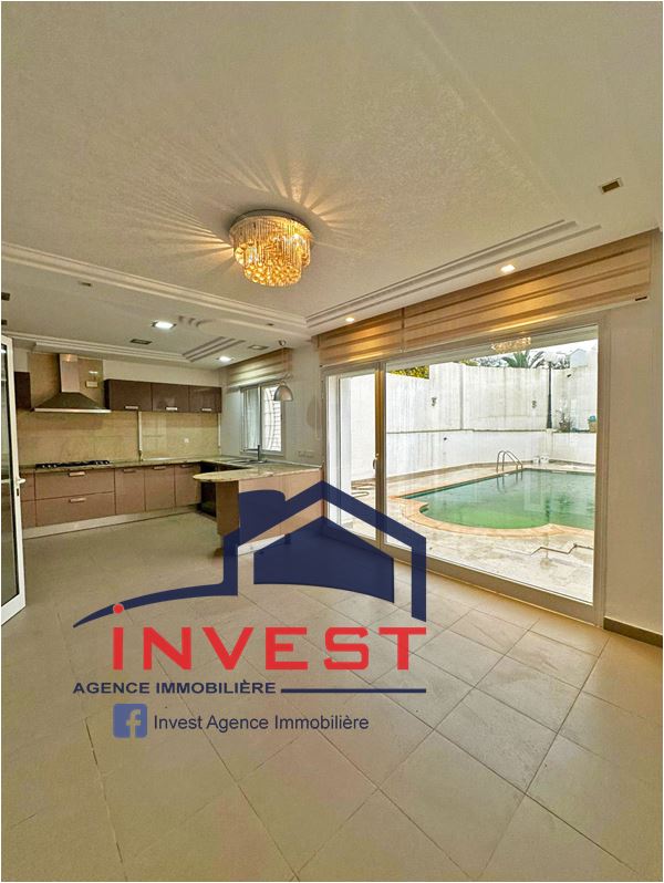 La Marsa&nbsp;Gammart&nbsp;Location&nbsp;Maisons&nbsp;Villa avec piscine � gammarth