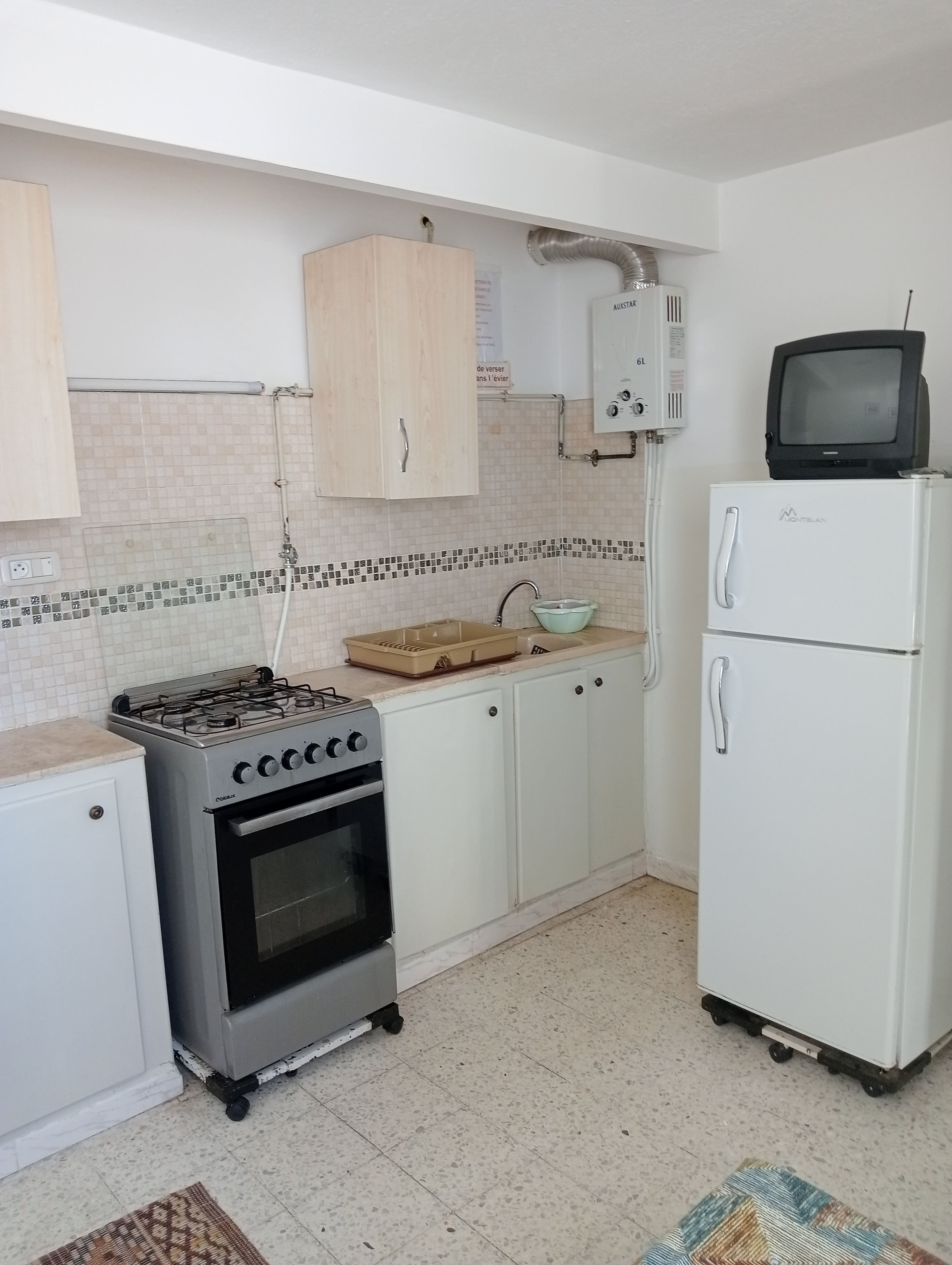 Monastir&nbsp;Monastir&nbsp;Location&nbsp;Appart. 2 pi�ces&nbsp;S1 meubl� pour 2 filles