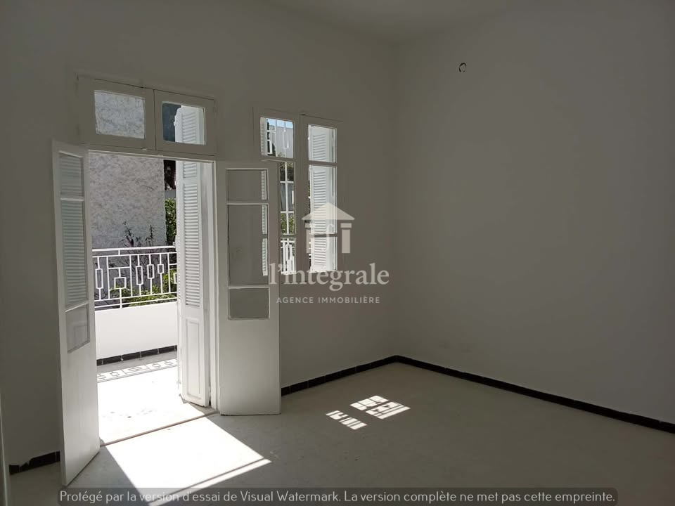 Ariana Ville&nbsp;El Menzah 7&nbsp;Location&nbsp;Maisons&nbsp;Bel �tage de villa s3