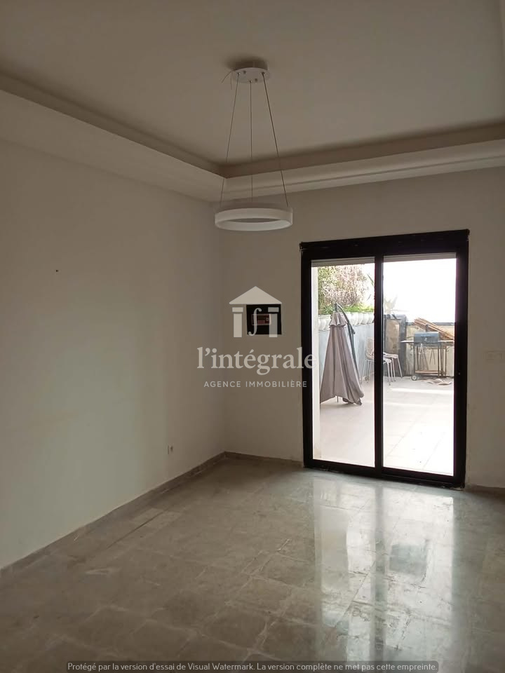 Ariana Ville&nbsp;Cite Ennasr 2&nbsp;Location&nbsp;Appart. 2 pi�ces&nbsp;Superbe s1 haut standing avec jardin