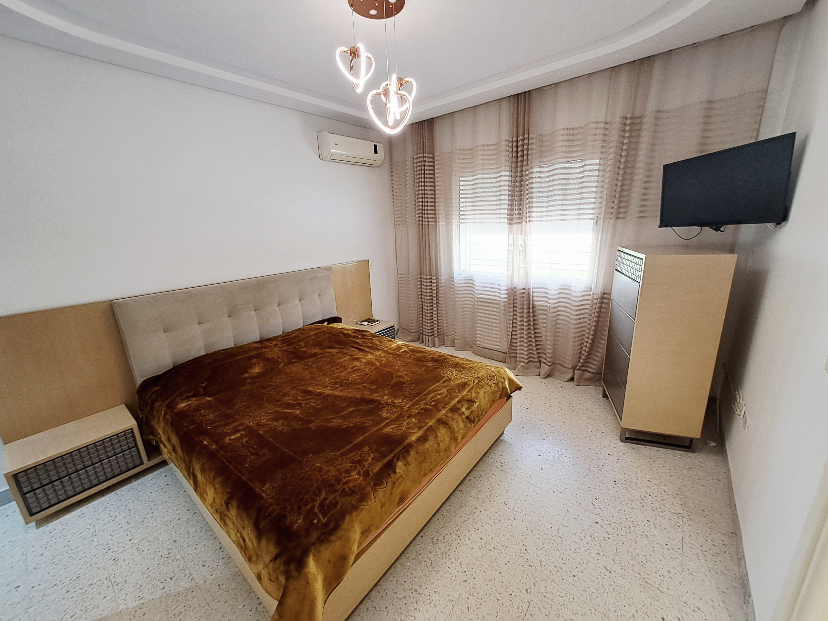 La Marsa&nbsp;El Aouina&nbsp;Location&nbsp;Appart. 4 pi�ces&nbsp;Appartement meubl� neuf � l'ann�e