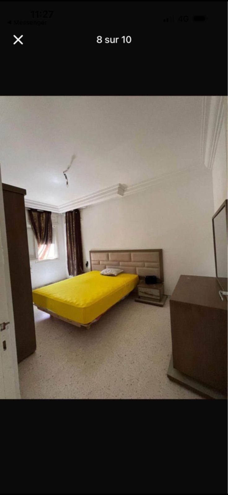 Bizerte Nord&nbsp;Bizerte&nbsp;Location&nbsp;Appart. 3 pi�ces&nbsp;Appartement s2 meubl� longue dur�e bhira bizerte