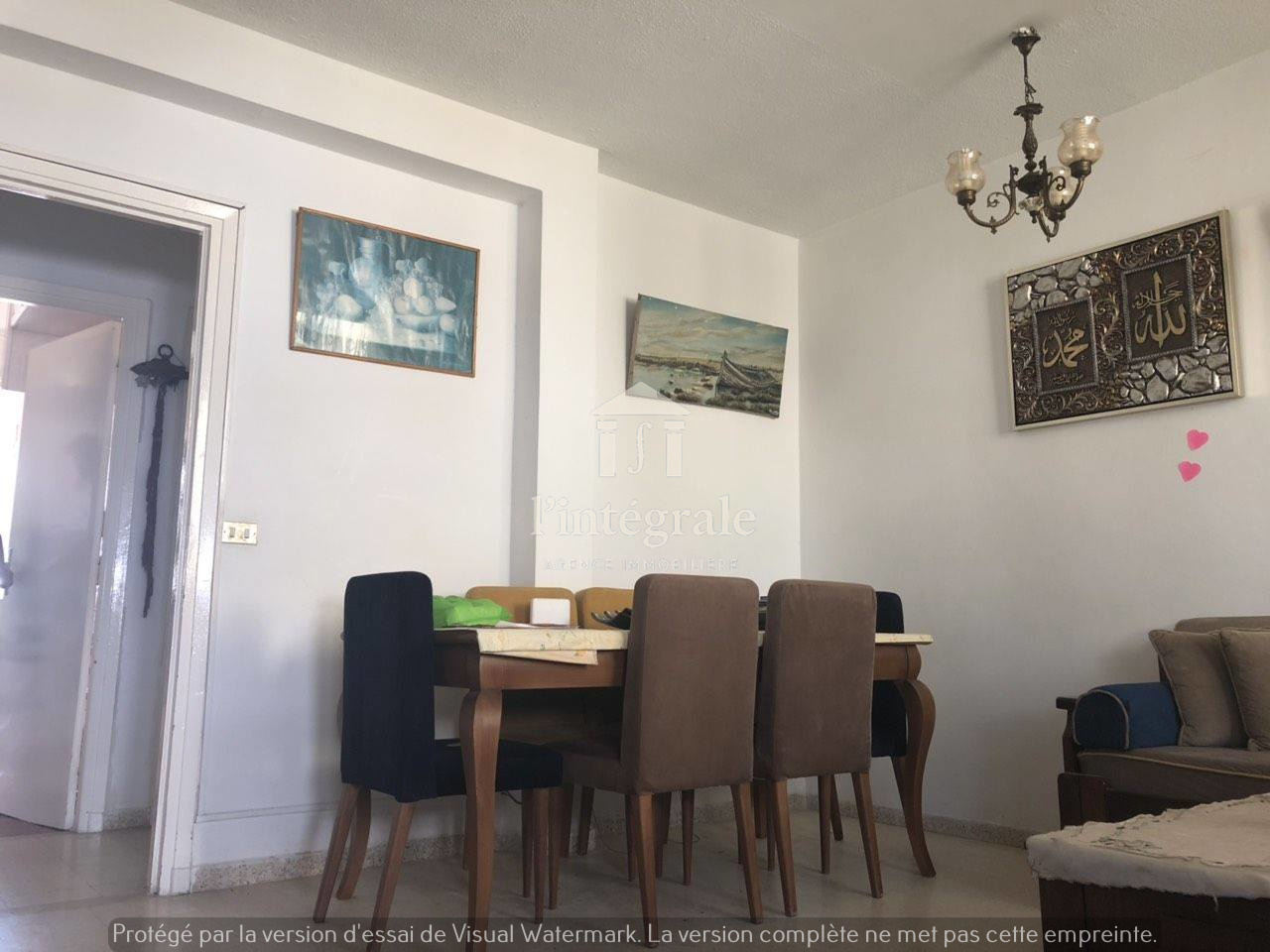 Ariana Ville&nbsp;El Menzah 7&nbsp;Location&nbsp;Appart. 4 pi�ces&nbsp;Bel appart s3 meubl�