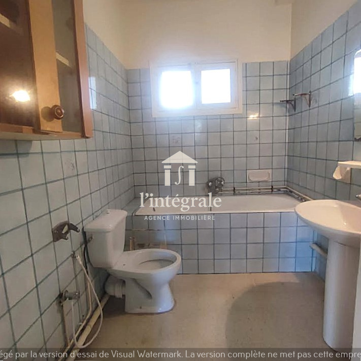 El Menzah&nbsp;El Manar 2&nbsp;Location&nbsp;Appart. 4 pi�ces&nbsp;Rez de chauss�e en s3 avec terrasse