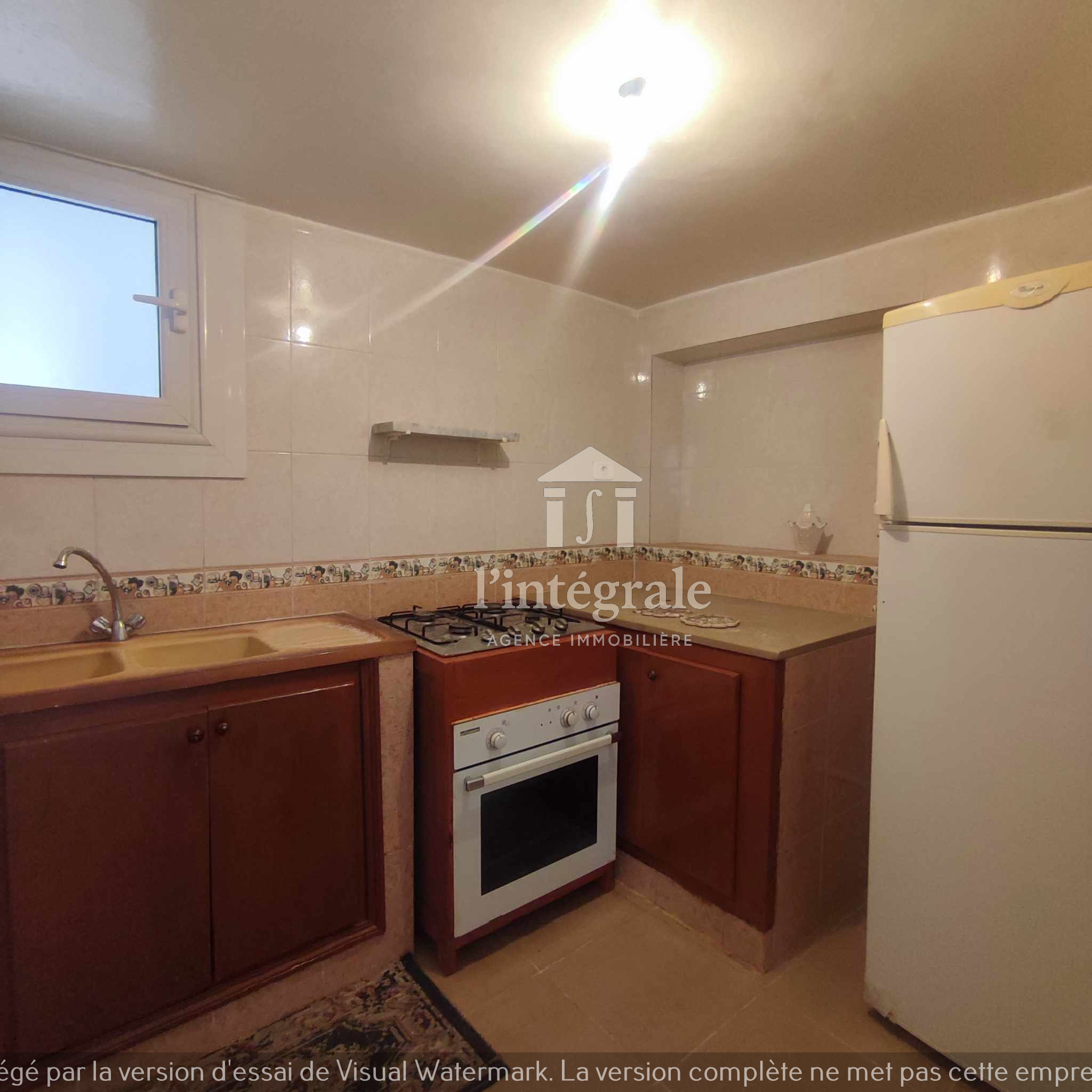 El Menzah&nbsp;El Menzah 9&nbsp;Location&nbsp;Appart. 2 pi�ces&nbsp;Grand rez de chauss�e meubl� en s1