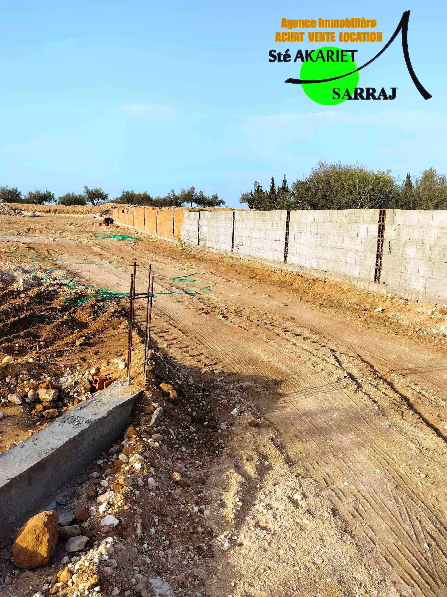 Sidi Bou Ali&nbsp;Sidi Bou Ali&nbsp;Terrain&nbsp;Terrain agricole&nbsp;Terrain agricole cl�tur� 6500m sidi bouali hotmen