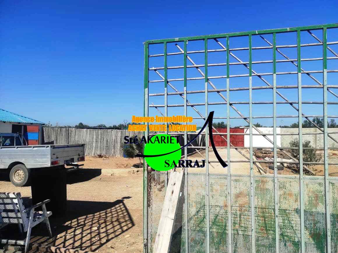 Sidi Bou Ali&nbsp;El Alouj&nbsp;Terrain&nbsp;Terrain agricole&nbsp;Senia 12000m al sath vers chouicha �  sidi bouali