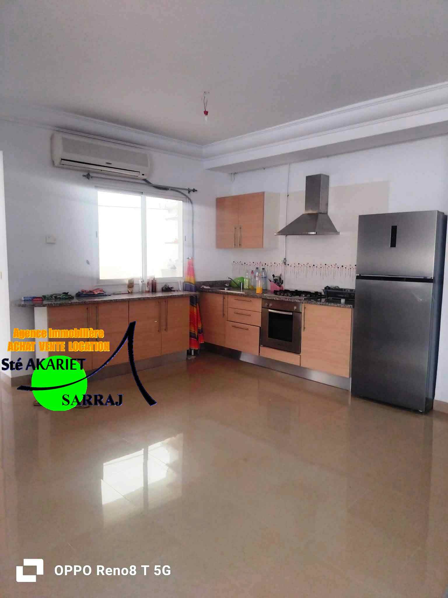 Akouda&nbsp;Chatt Meriem&nbsp;Vente&nbsp;Appart. 3 pi�ces&nbsp;Appartement s2 proche de la plage tantana