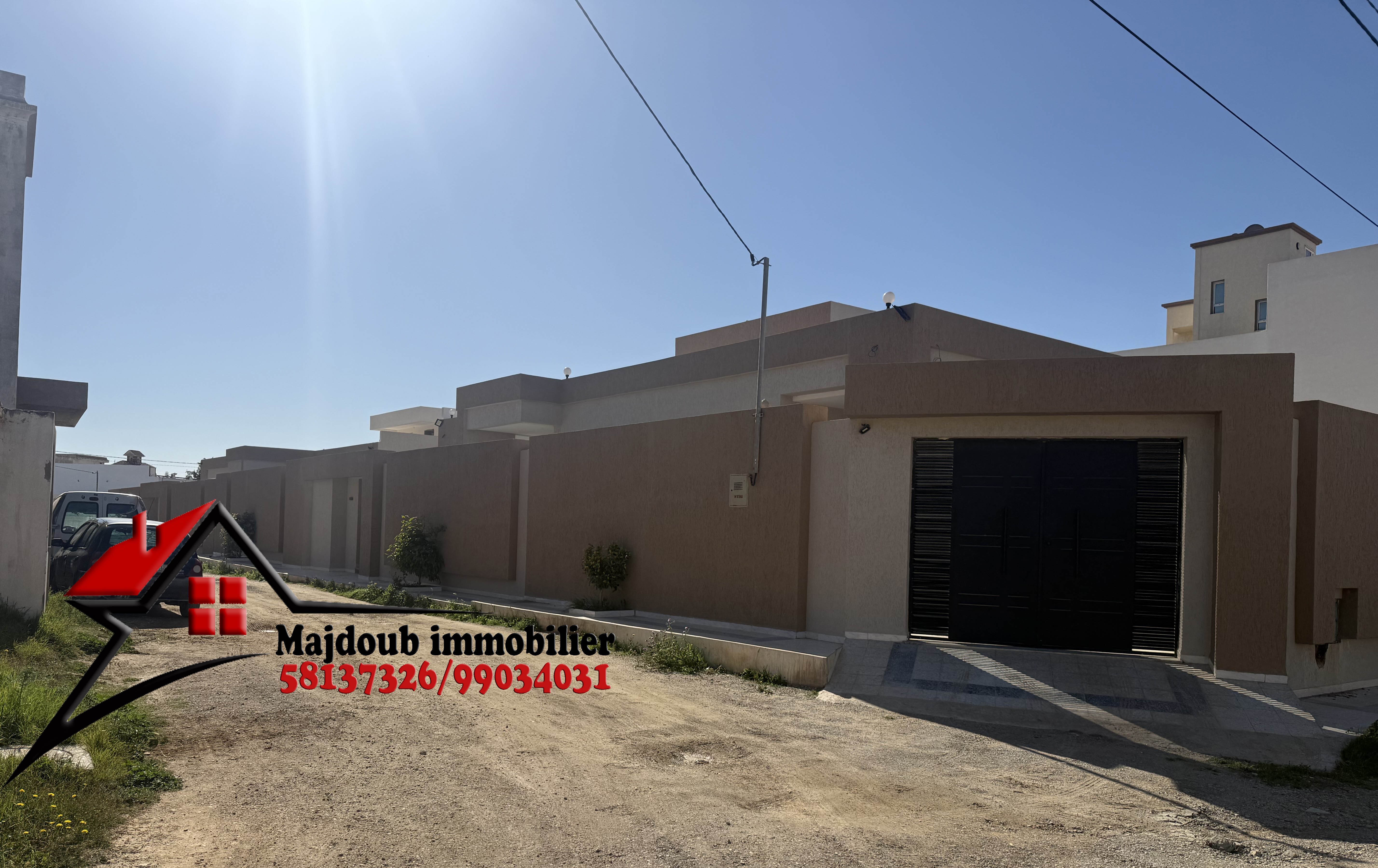 Sousse Riadh&nbsp;Zaouiet Sousse&nbsp;Terrain&nbsp;Terrain nu&nbsp;Terrain que fait le coin zone villa