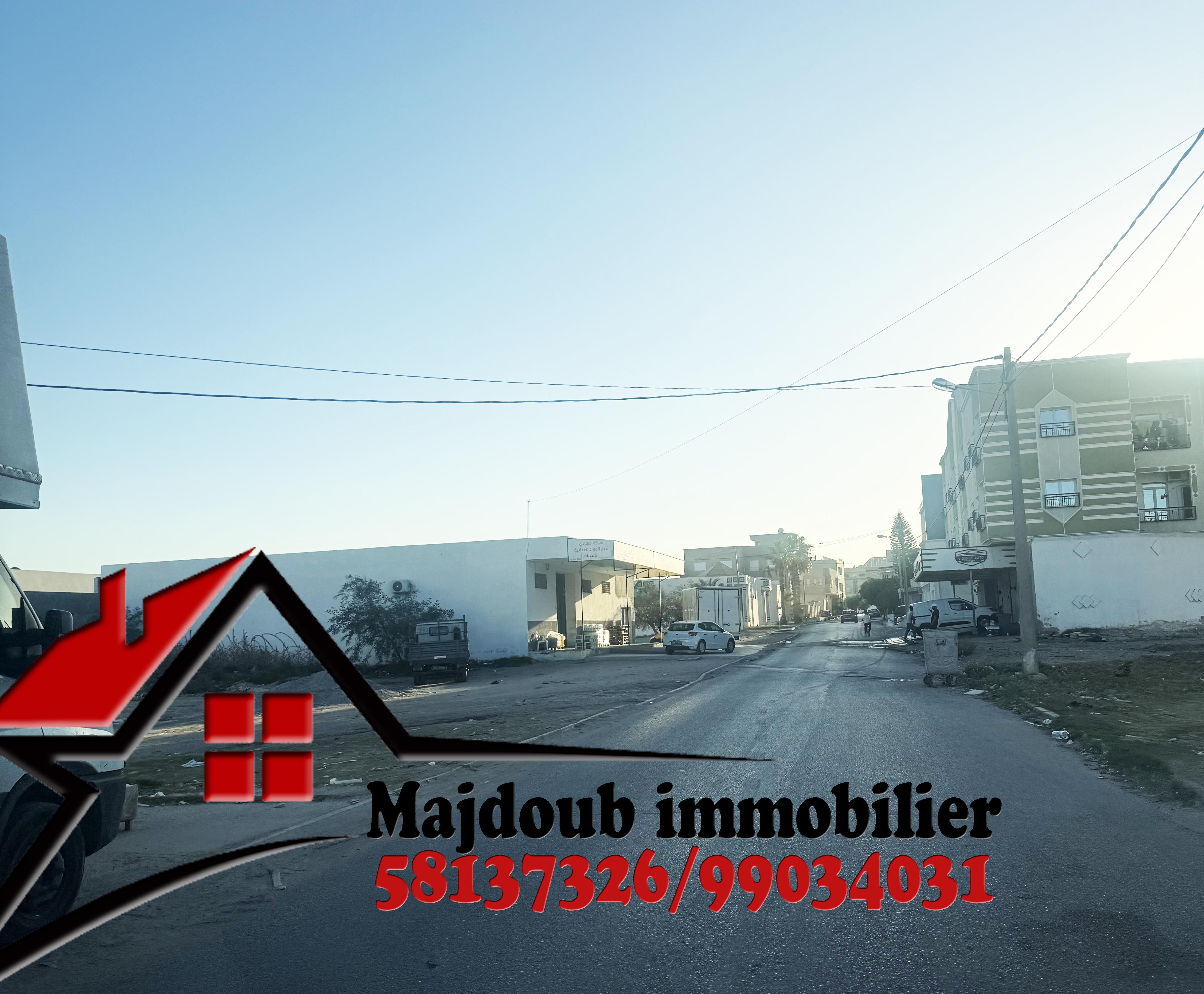 Sousse Riadh&nbsp;Zaouiet Sousse&nbsp;Terrain&nbsp;Terrain nu&nbsp;Terrain 411 m bon emplacement