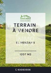 Ariana Ville&nbsp;El Menzah 5&nbsp;Vente&nbsp;Maisons&nbsp;A  un terrain  el menzah 5 ref145a
