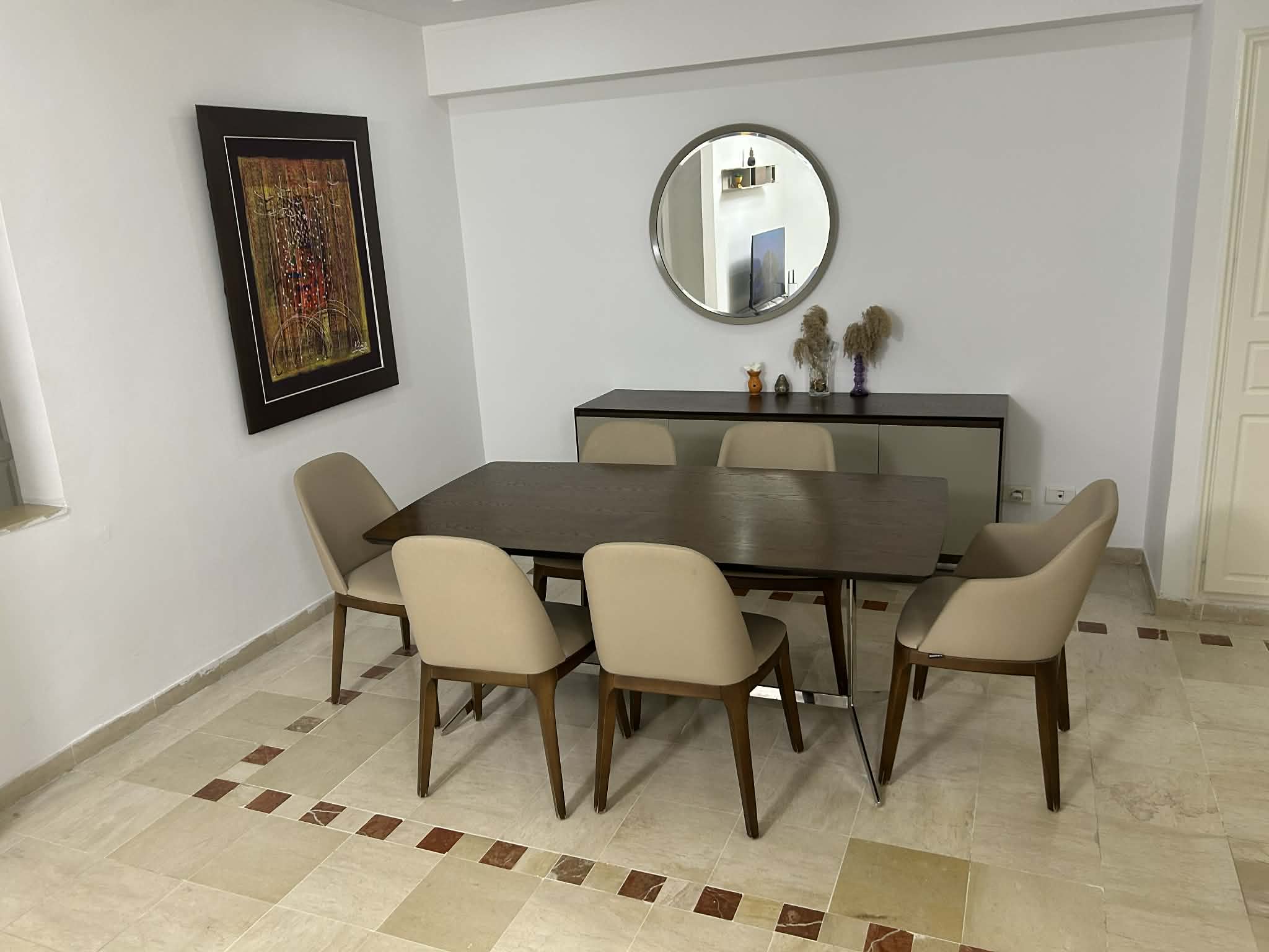 La Soukra&nbsp;Aeroport Tunis Carthage&nbsp;Salon - Salle � manger &nbsp;Salle � manger&nbsp;Salle � manger de chez karray