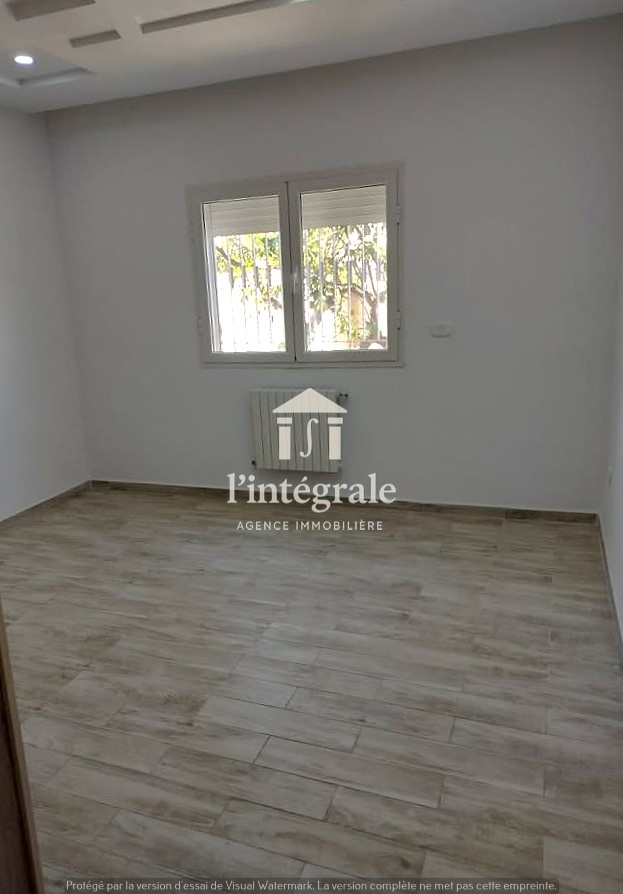 Ariana Ville&nbsp;El Menzah 8&nbsp;Location&nbsp;Appart. 3 pi�ces&nbsp;S2 rdc de haut standing