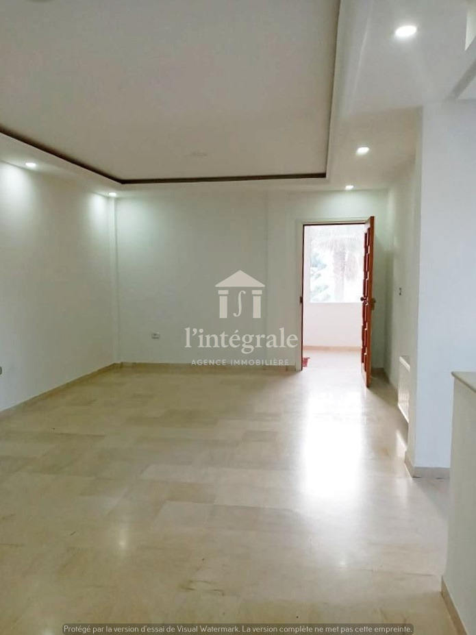 Ariana Ville&nbsp;Cite Ennasr 2&nbsp;Location&nbsp;Appart. 3 pi�ces&nbsp;S2 standing cit� lfaouz