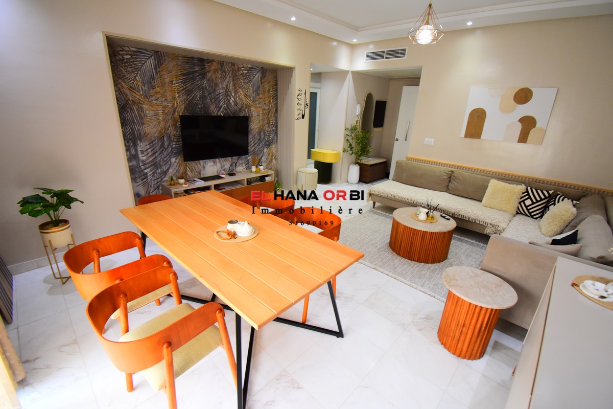 Mahdia&nbsp;Mahdia&nbsp;Vente&nbsp;Appart. 2 pi�ces&nbsp;Appartement s2 meubl� avec parking � mahdia