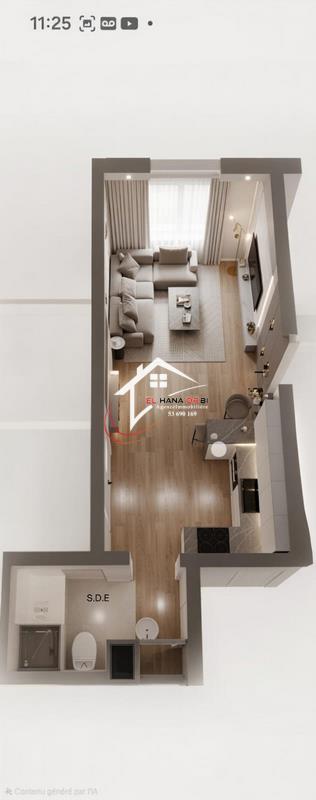 Mahdia&nbsp;Mahdia&nbsp;Vente&nbsp;Autre&nbsp;Nouveau projet sur plan appartement s0 � mahdia