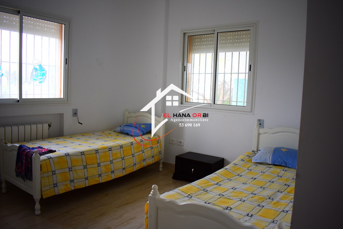 Mahdia&nbsp;Mahdia&nbsp;Location&nbsp;Appart. 2 pi�ces&nbsp;Vacance app s2 au rdc avec piscine � mahdia