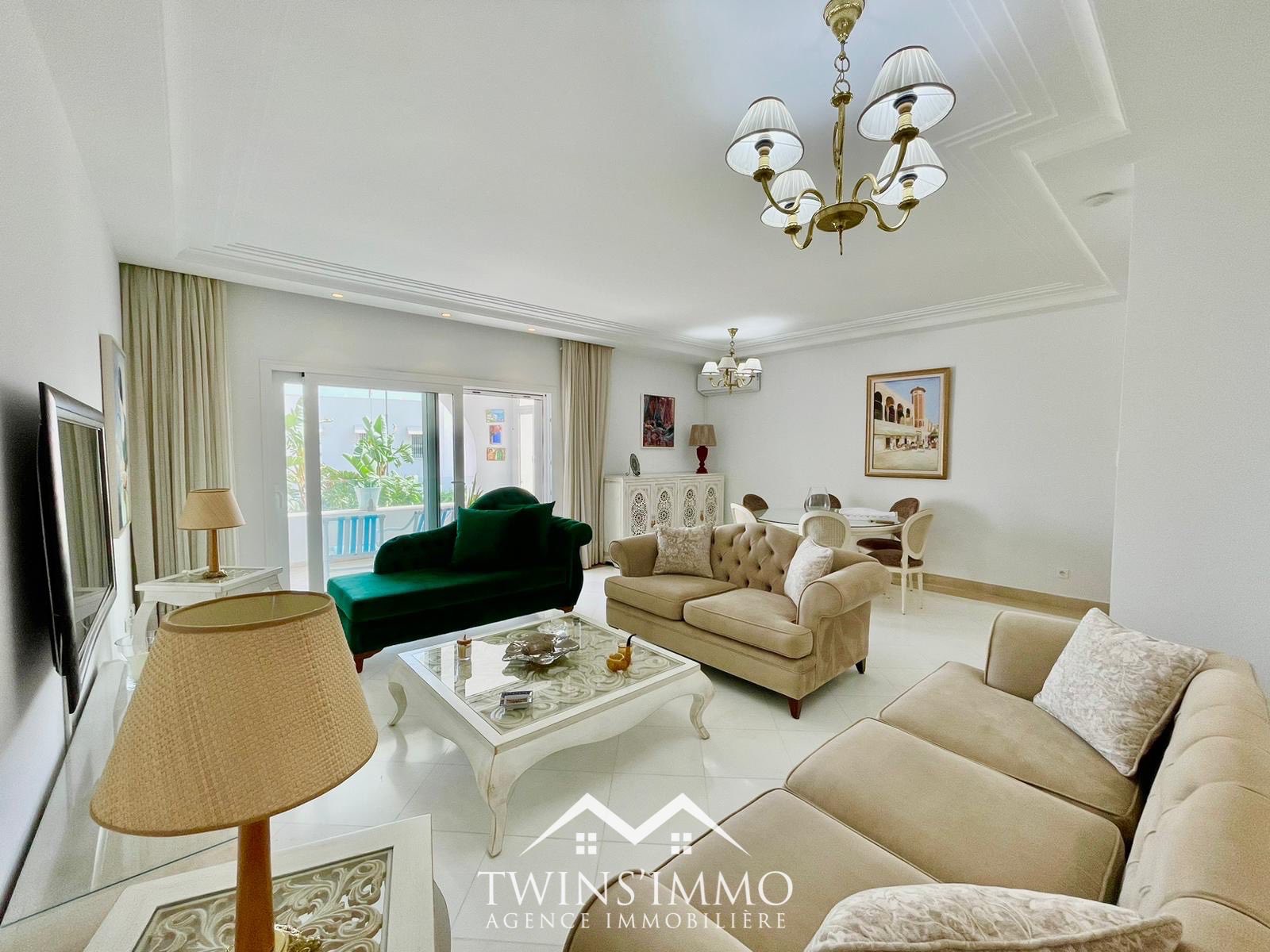 La Marsa&nbsp;Gammart&nbsp;Location&nbsp;Appart. 3 pi�ces&nbsp;Appartement s3 meubl� � marina gammarth