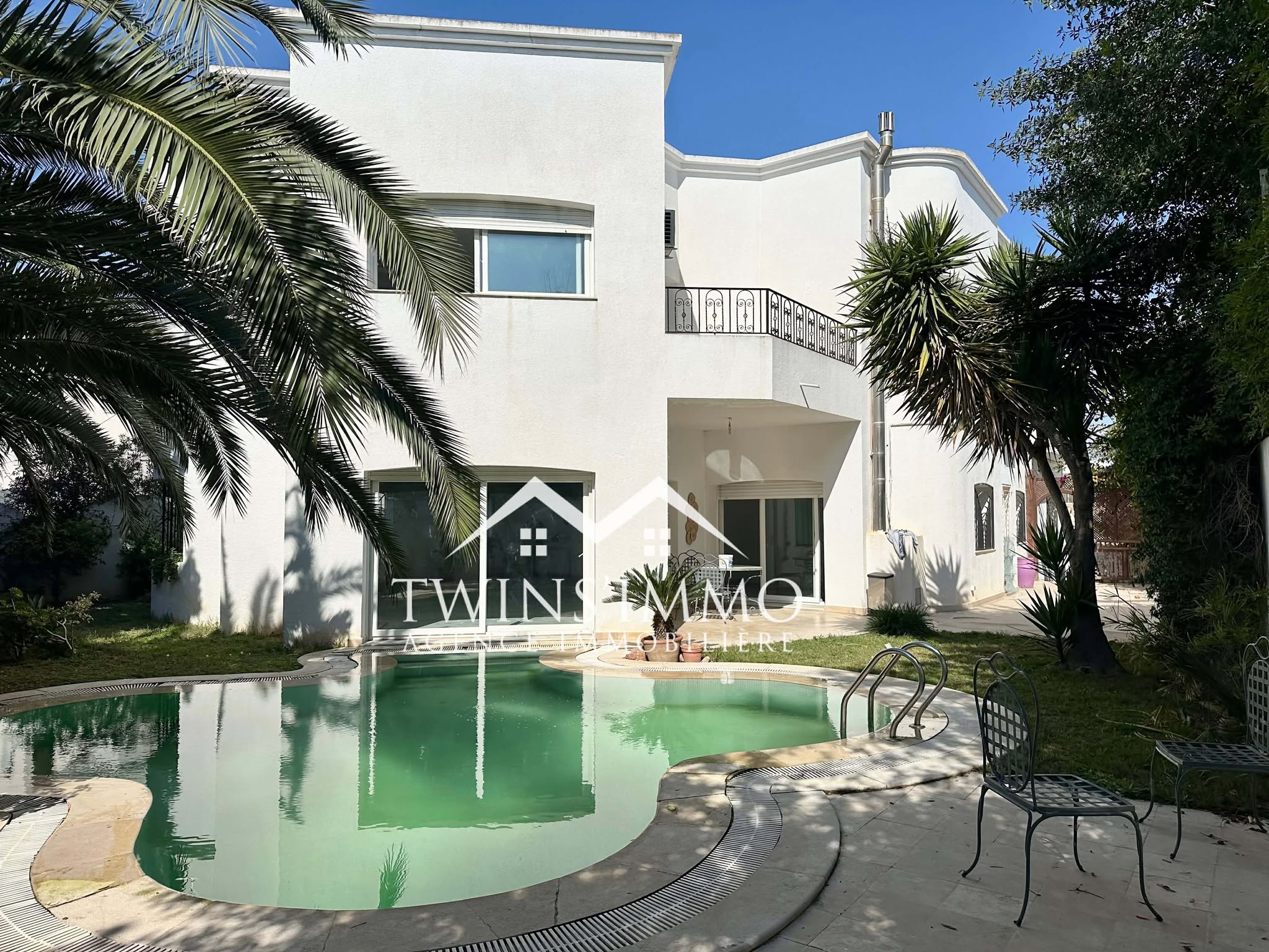 La Marsa&nbsp;Cite Des Juges 2&nbsp;Location&nbsp;Maisons&nbsp;Villa s6 � la marsa