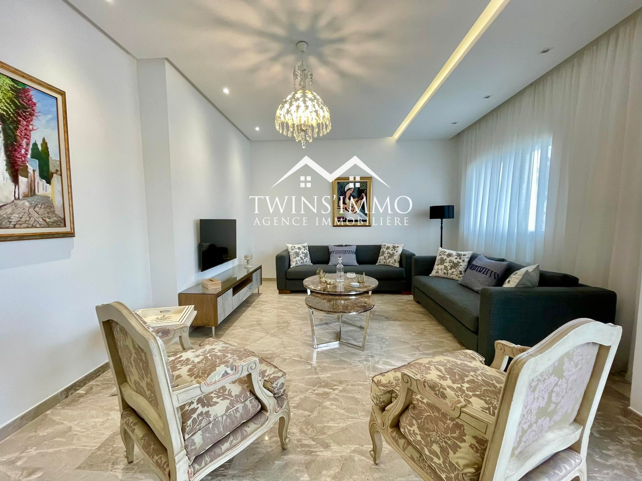 La Marsa&nbsp;Marsa Erriadh&nbsp;Vente&nbsp;Appart. 2 pi�ces&nbsp;Appartement s2 de 122 m2 � la marsa