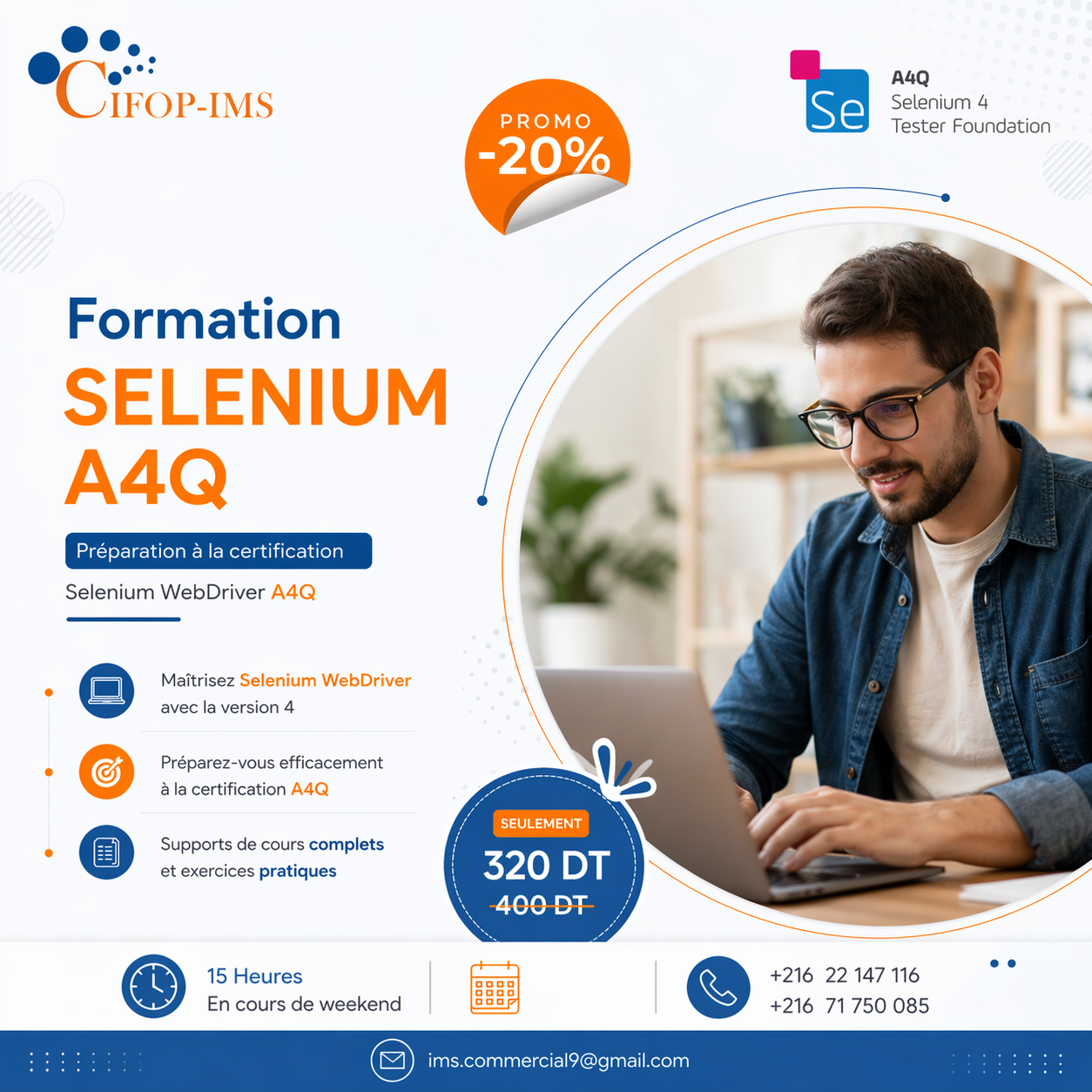 El Menzah&nbsp;El Menzah 1&nbsp;En groupe&nbsp;Autre&nbsp;Formation a4q