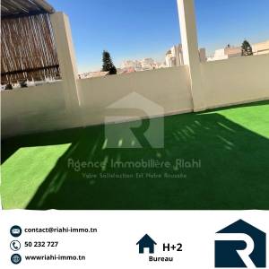 Sousse Jaouhara&nbsp;Sousse Khezama&nbsp;Location&nbsp;Appart. 1 pi�ce&nbsp;   bureau a2 situ  khzema est ref892a