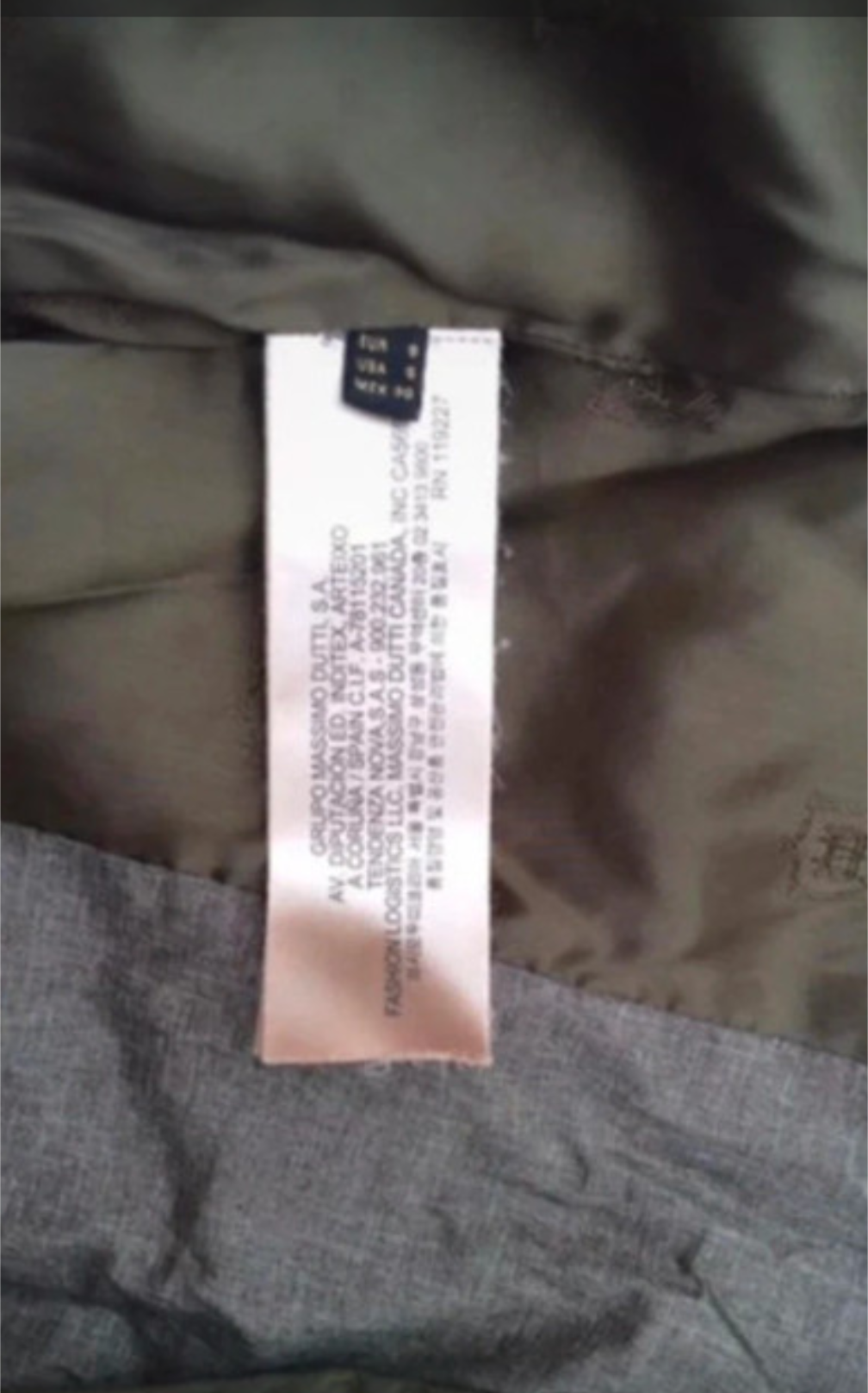 Rades&nbsp;Rades Foret&nbsp;Femmes&nbsp;Autre&nbsp;Magnifique veste massimo dutti kaki taille s