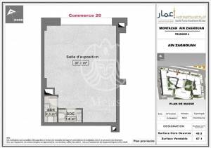 Ain Zaghouan&nbsp;Ain Zaghouan&nbsp;Location&nbsp;Appart. 1 pi�ce&nbsp;Local commercial ref780a