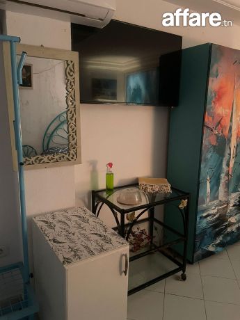 Ariana Ville&nbsp;El Menzah 6&nbsp;Location&nbsp;Appart. 1 pi�ce&nbsp;Joli studio s0 meubl�e bien �quip�