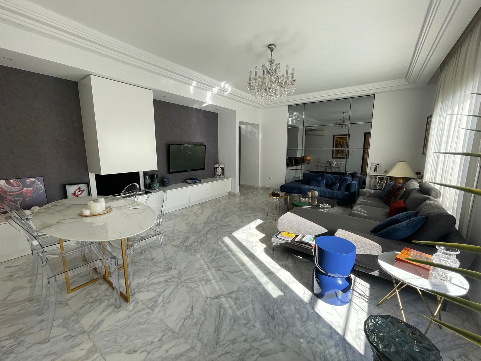 Ain Zaghouan&nbsp;Jardins de Carthage&nbsp;Location&nbsp;Appart. 3 pi�ces&nbsp;Appt s2 meubl� aux jardins de carthage