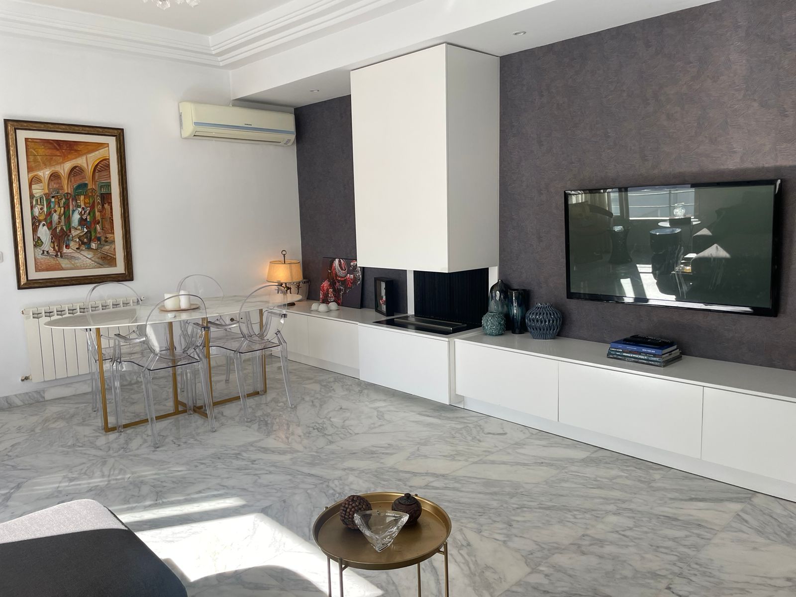 Ain Zaghouan&nbsp;Jardins de Carthage&nbsp;Location&nbsp;Appart. 3 pi�ces&nbsp;Appt s2 meubl� aux jardins de carthage