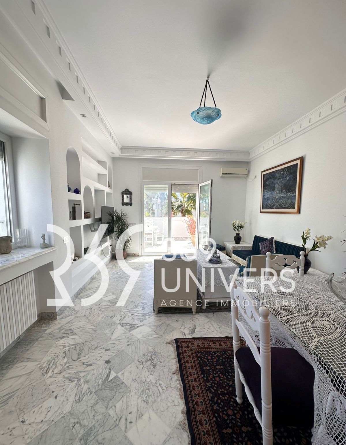 La Marsa&nbsp;Marsa Ennassim&nbsp;Location&nbsp;Appart. 3 pi�ces&nbsp;Etage meubl� avec terrasse � la marsa