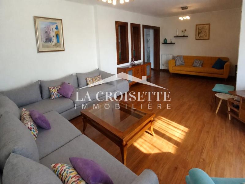 La Marsa&nbsp;Cite El Moustakbel (La Marsa)&nbsp;Location&nbsp;Appart. 3 pi�ces&nbsp;Etage de villa s3 meubl� � la marsa mel0454