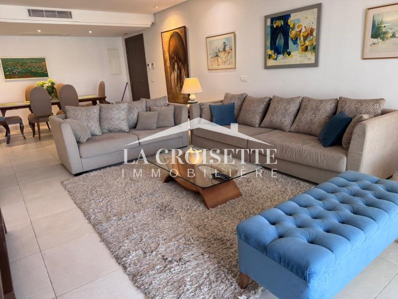 Ain Zaghouan&nbsp;Jardins de Carthage&nbsp;Location&nbsp;Appart. 3 pi�ces&nbsp;S2 meubl� aux jardins de carthage mal2228