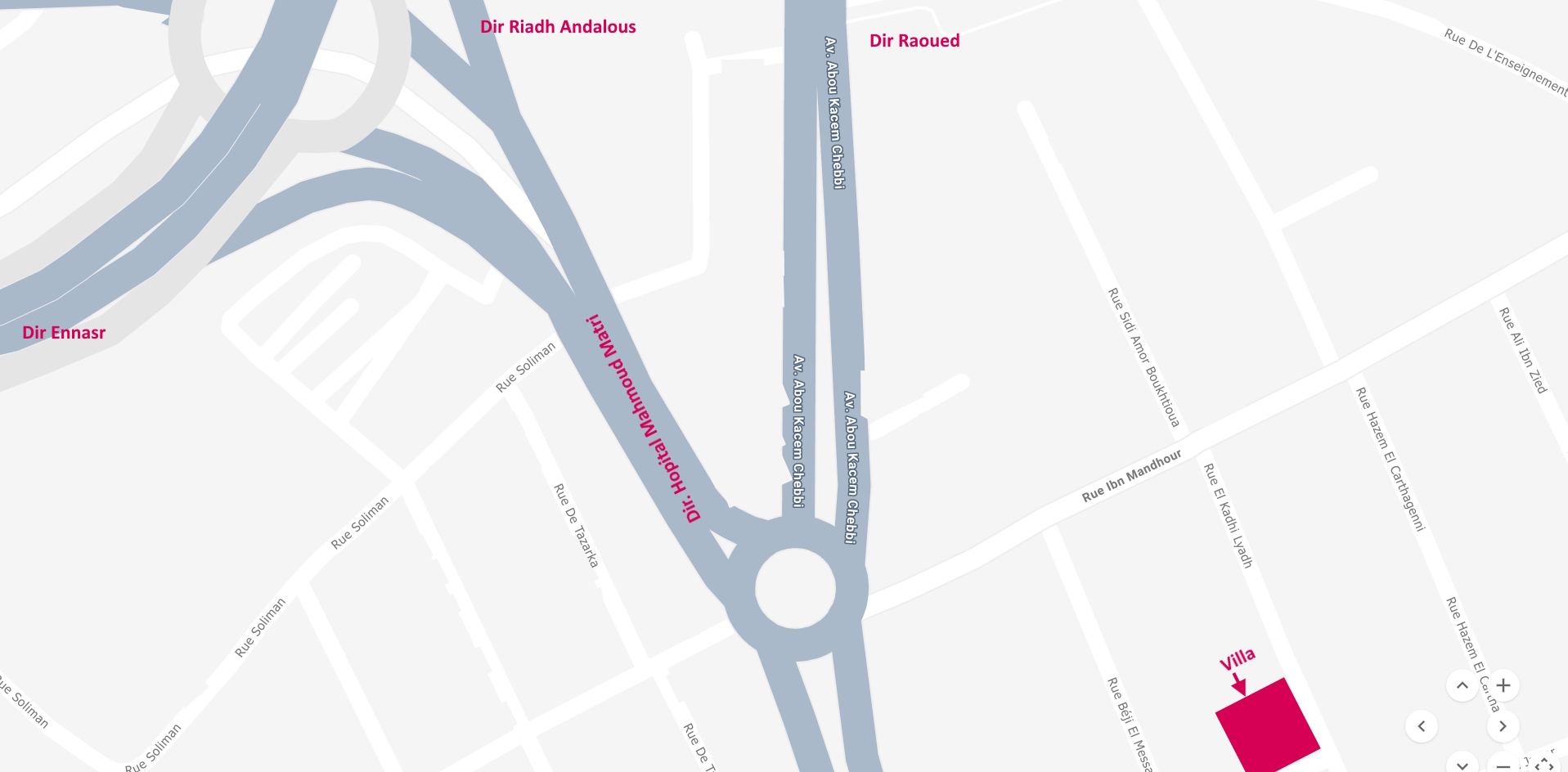 Ariana Ville&nbsp;Ariana&nbsp;Bureaux & Commerces&nbsp;Surfaces&nbsp;Villa jardin   pour jardin d'enfant ou garderie