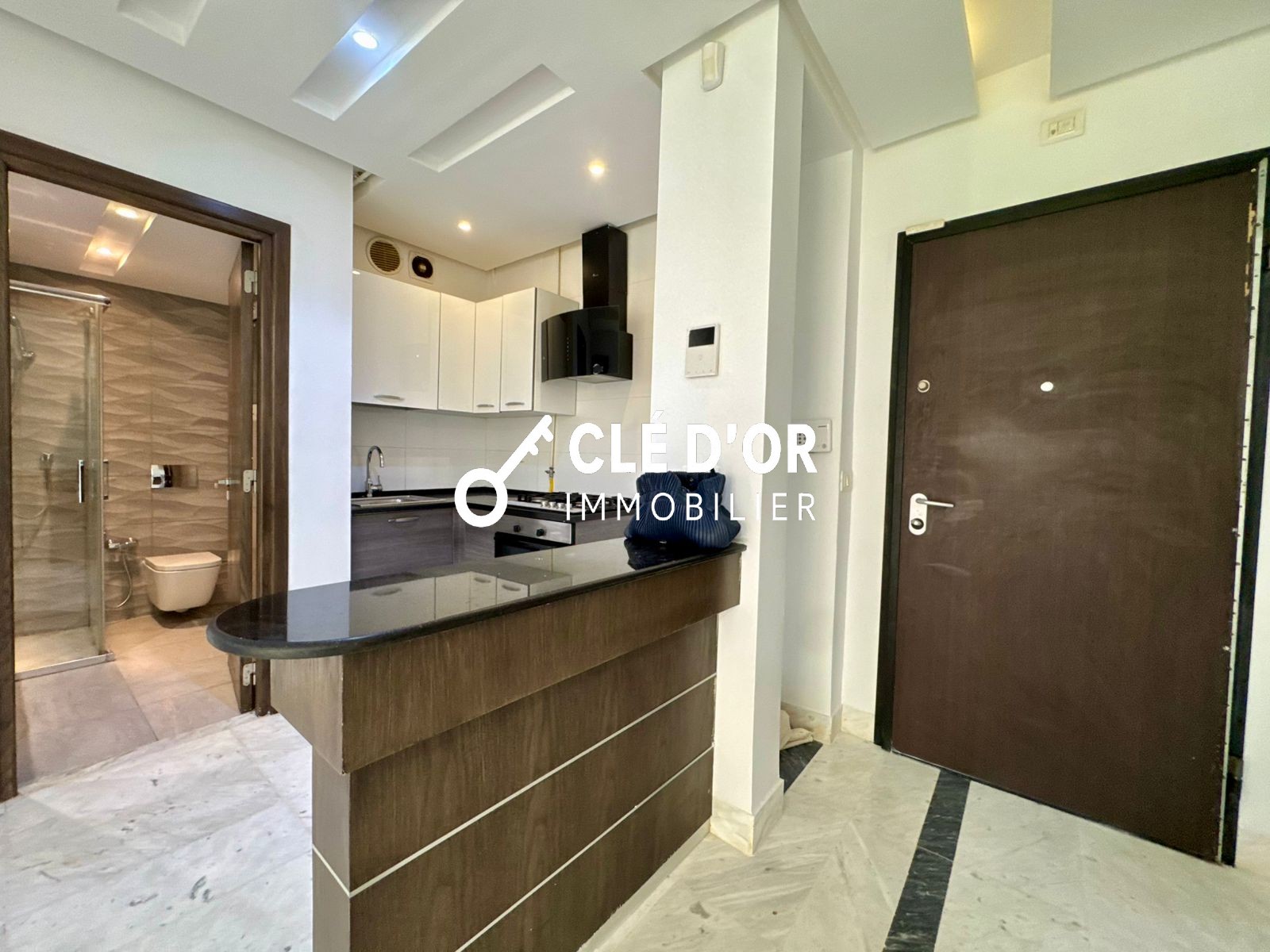 Ain Zaghouan&nbsp;Jardins de Carthage&nbsp;Location&nbsp;Appart. 2 pi�ces&nbsp;S1  au jardins de carthage