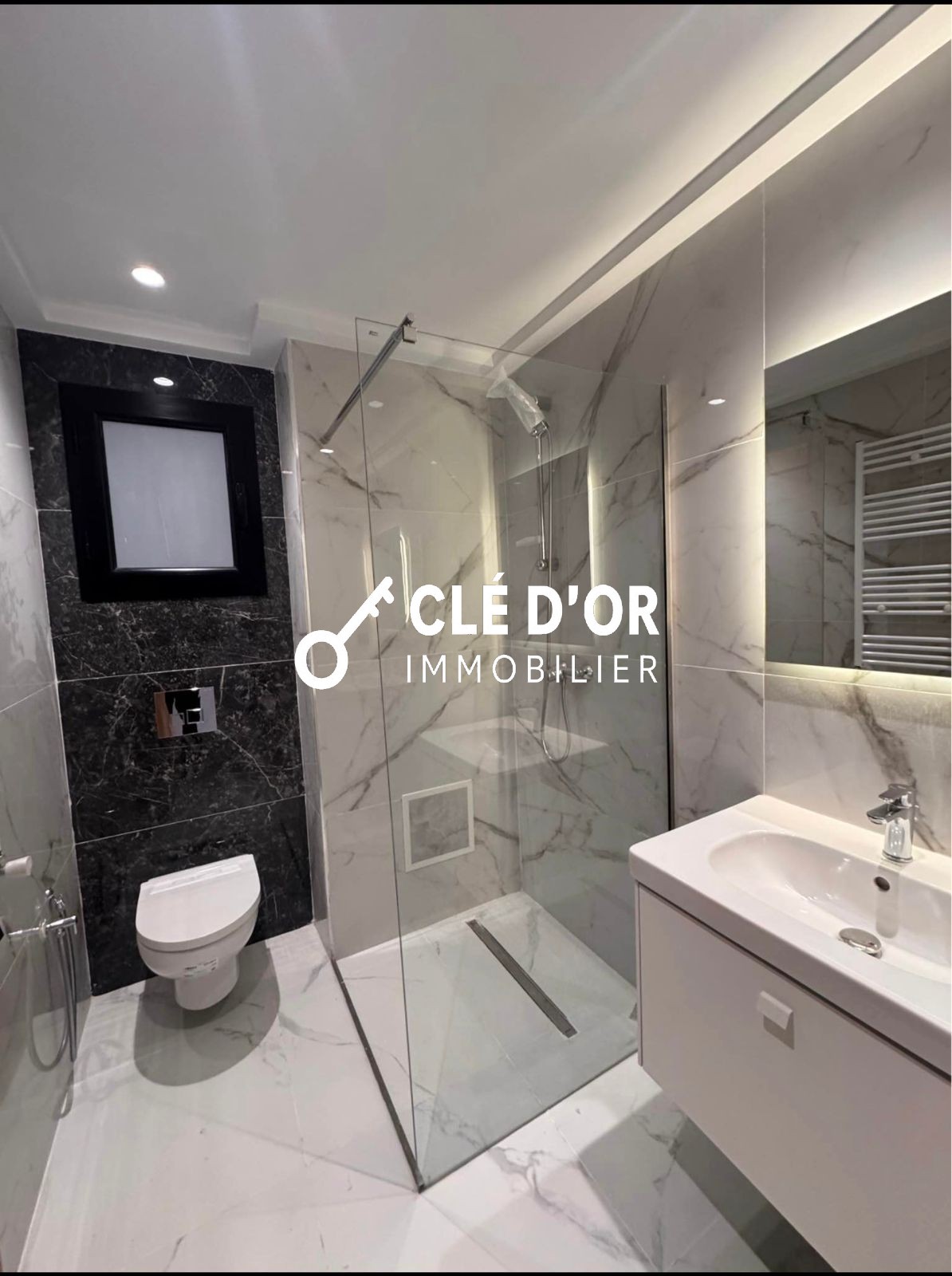 Ain Zaghouan&nbsp;Jardins de Carthage&nbsp;Location&nbsp;Appart. 2 pi�ces&nbsp;S1 neuf au jardin de carthage