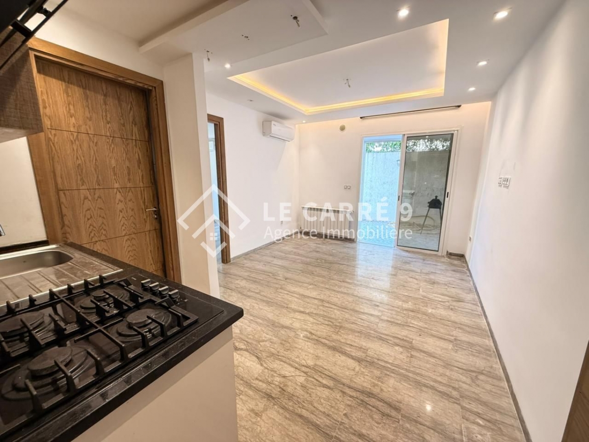 Ain Zaghouan&nbsp;Ain Zaghouan&nbsp;Location&nbsp;Appart. 2 pi�ces&nbsp;S1 avec jardin � ain zaghouan nord