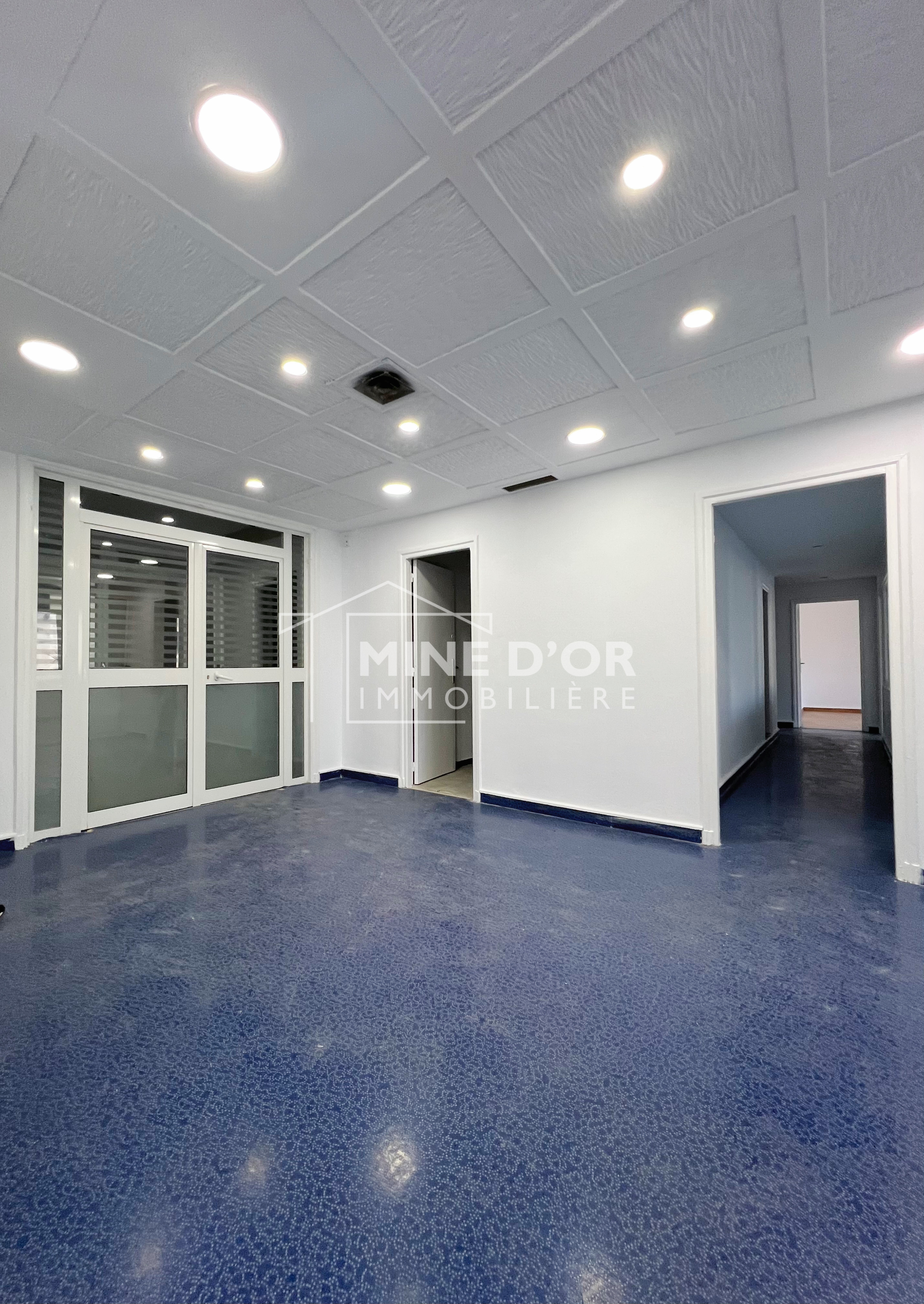 Bab Bhar&nbsp;Montplaisir&nbsp;Bureaux & Commerces&nbsp;Bureau&nbsp;Al bureau cloisonn� en 8 bureaux � montplaisir