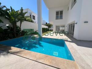 La Marsa&nbsp;Gammart&nbsp;Location&nbsp;Maisons&nbsp;Une villa s5 avec piscine  gammart ref474a