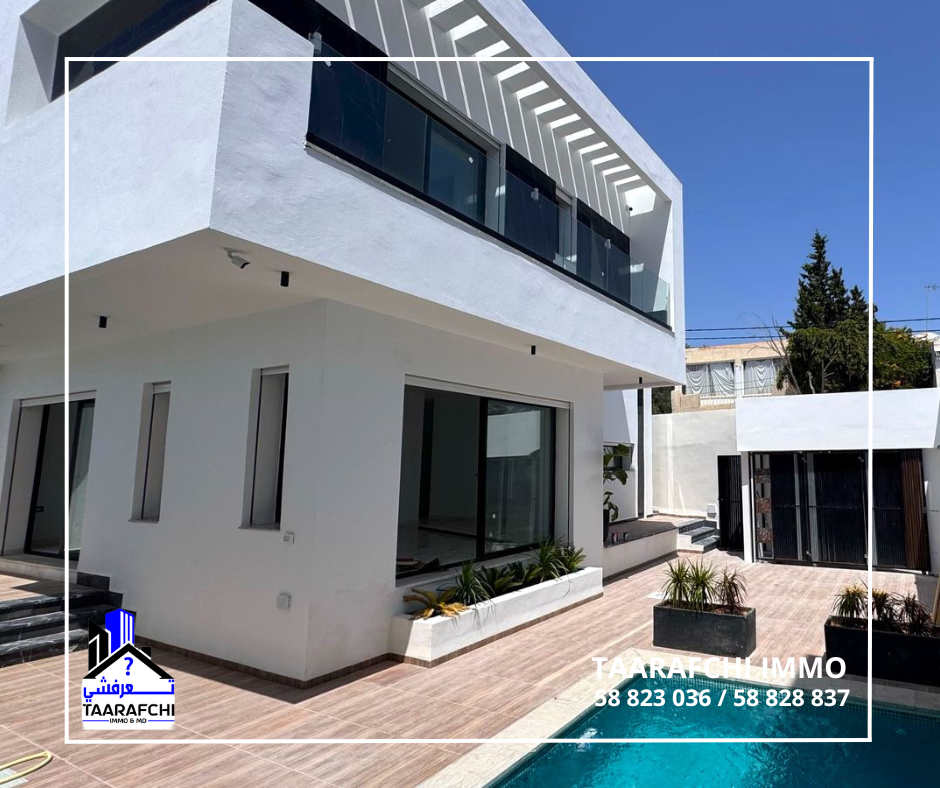 Hammamet&nbsp;Hammamet&nbsp;Vente&nbsp;Appart. 4 pi�ces&nbsp;Villa nouvellement construite