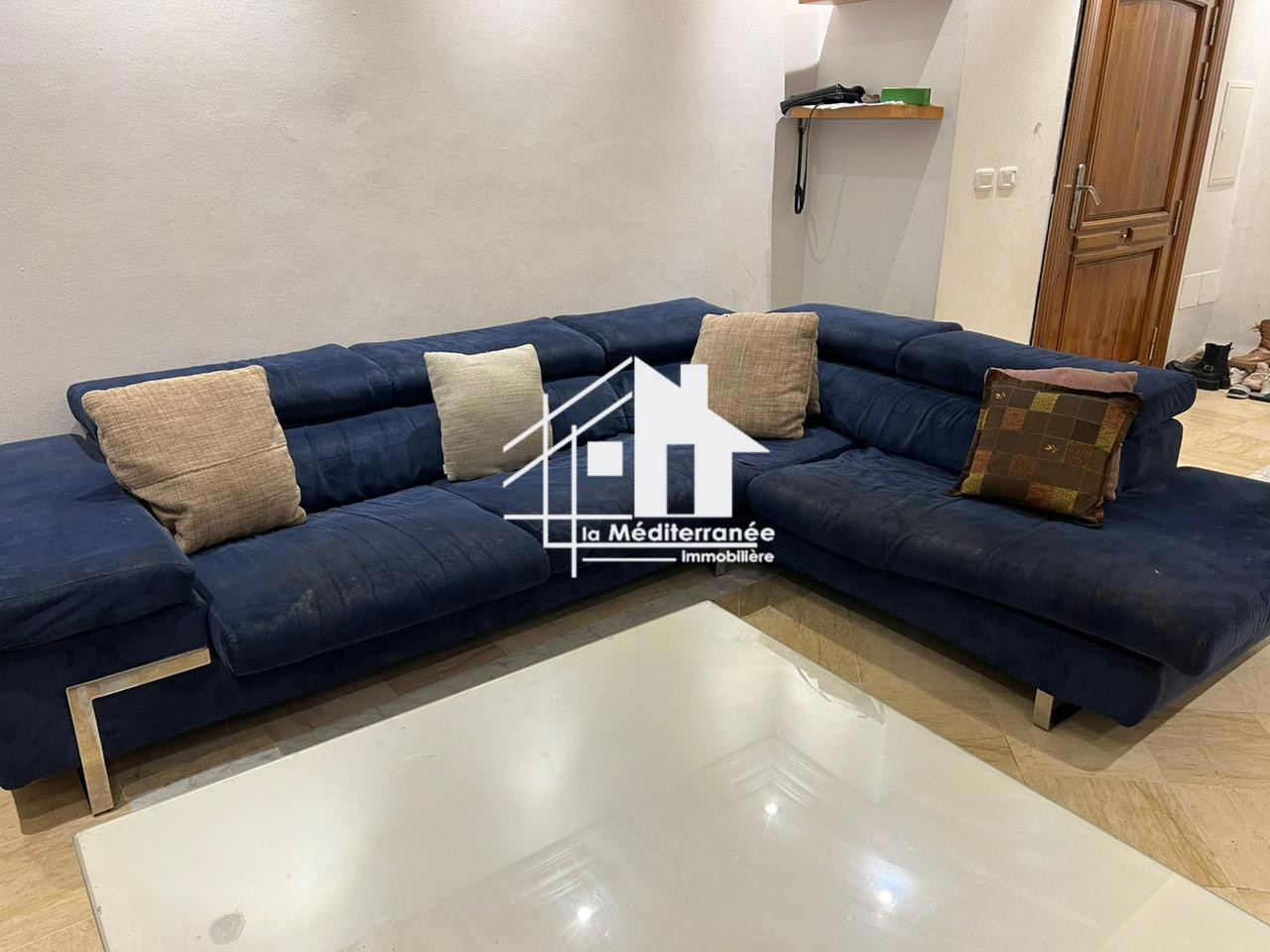 Mannouba&nbsp;Denden&nbsp;Location&nbsp;Appart. 3 pi�ces&nbsp;�tage de villa s2 meubl� situ� au 2�me �tage