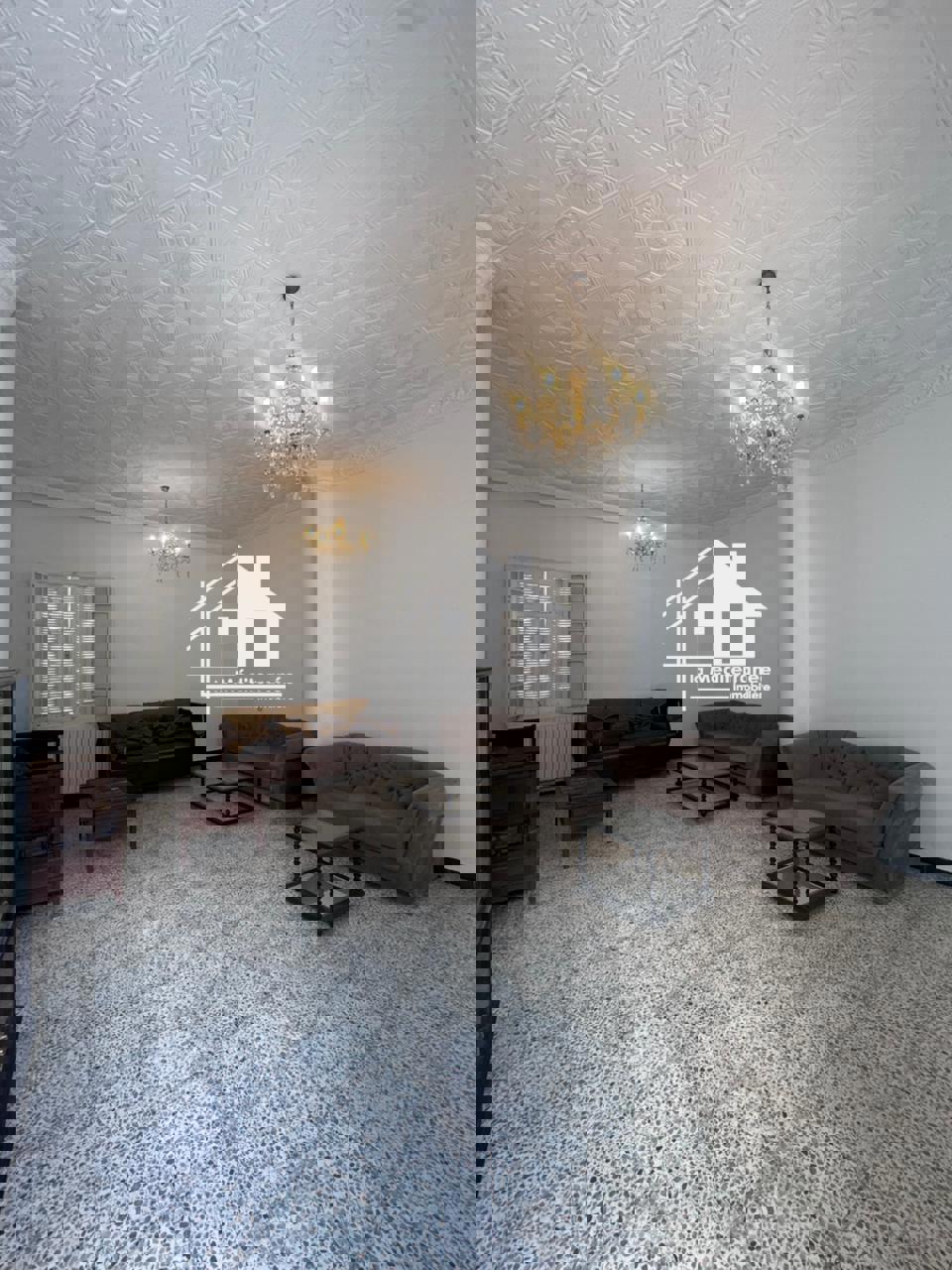 Le Bardo&nbsp;Le Bardo&nbsp;Location&nbsp;Appart. 4 pi�ces&nbsp;�tage de villa ind�pendant s3 superficie 500m